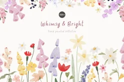 Whimsy & Bright Meadow Flowers