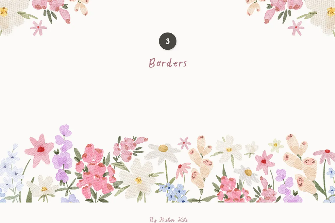 Whimsy & Bright Meadow Flowers