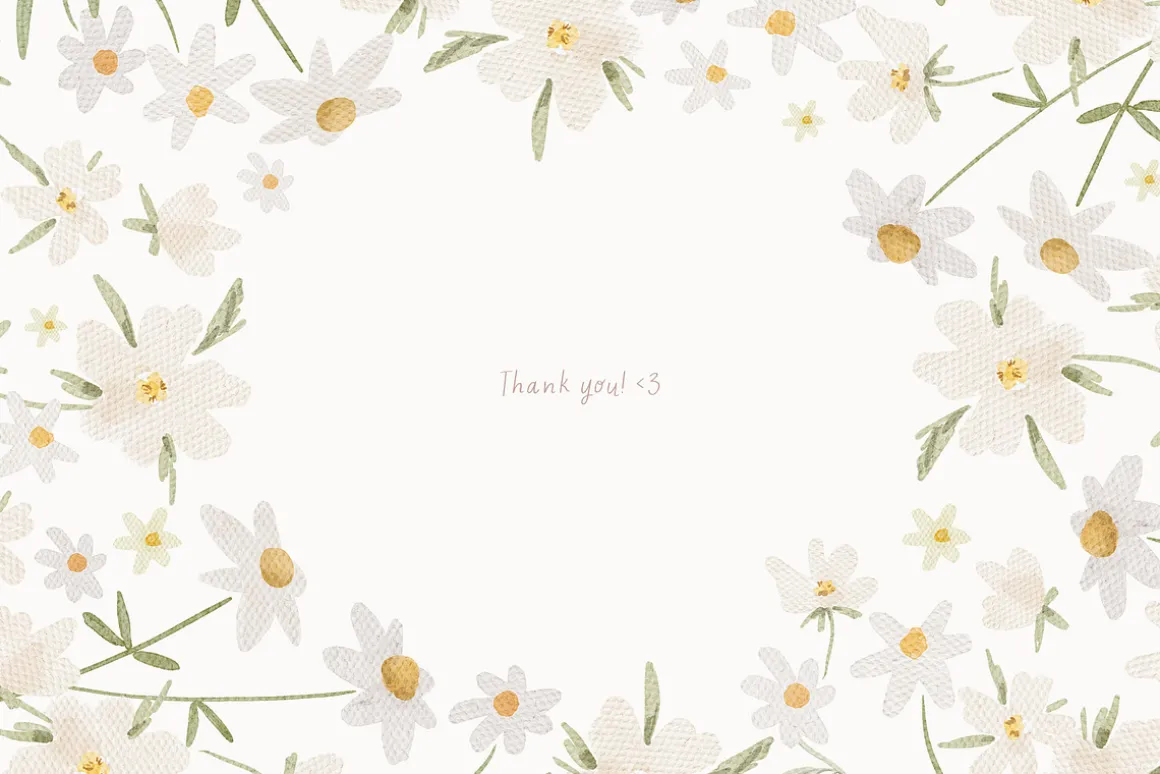 Whimsy & Bright Meadow Flowers