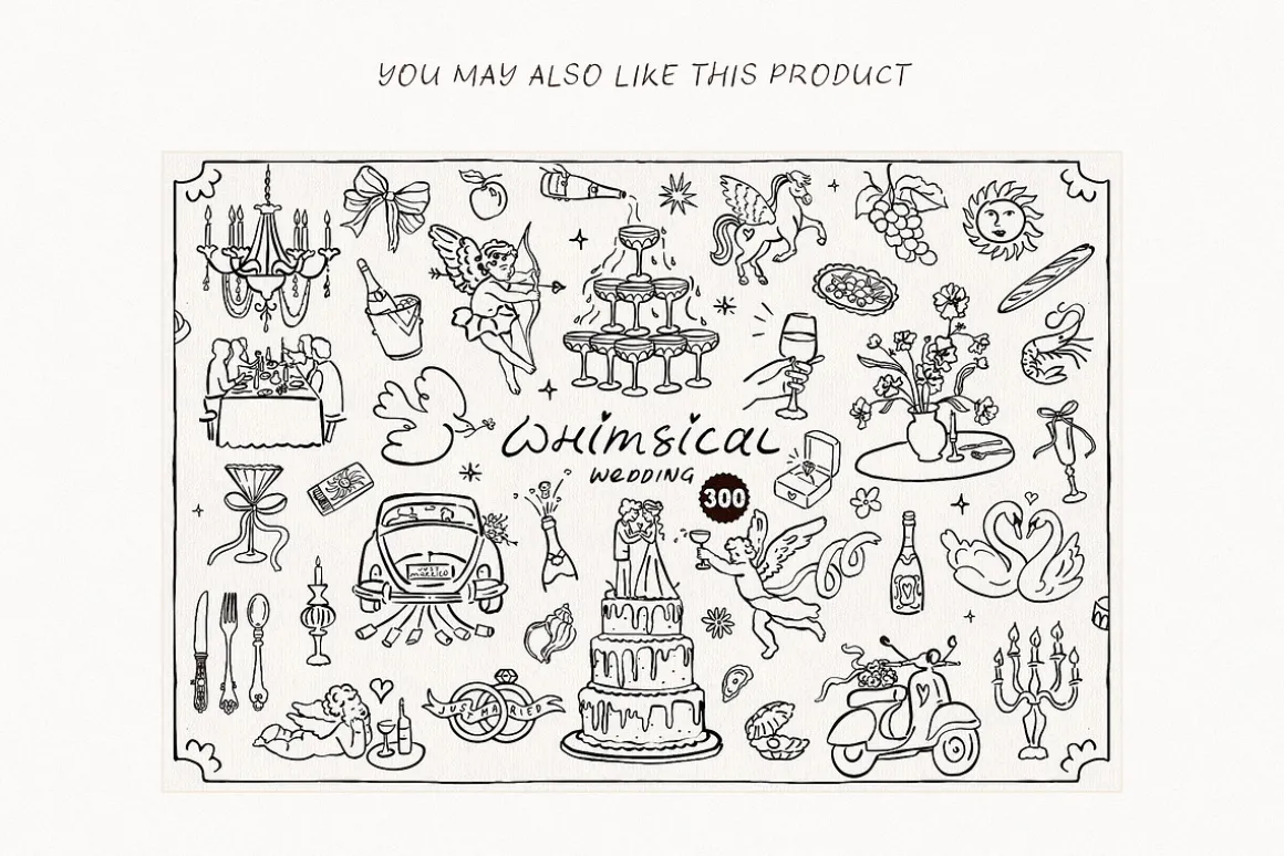 Whimsy Feast Whimsical Wedding Font