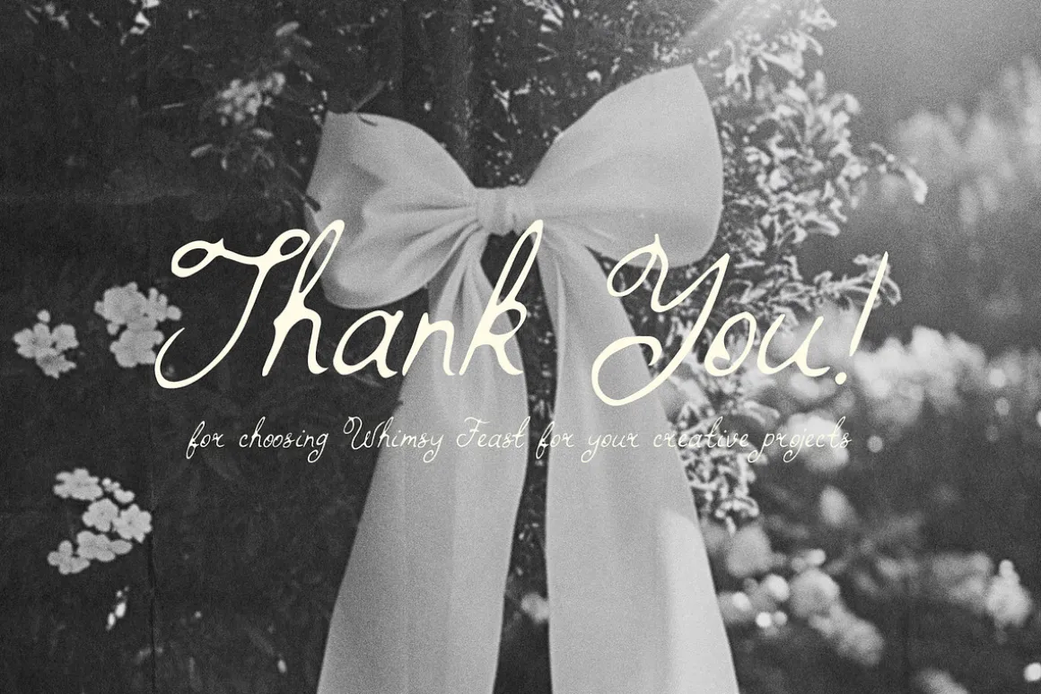 Whimsy Feast Whimsical Wedding Font
