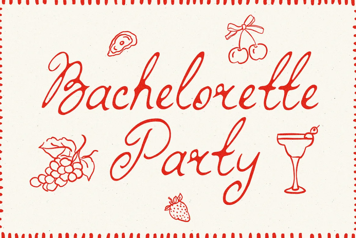 Whimsy Feast Whimsical Wedding Font