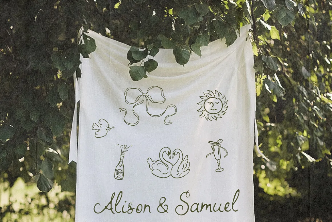 Whimsy Feast Whimsical Wedding Font