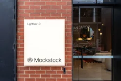 White Lightbox Mockup