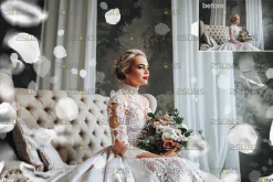 White Petals Photo overlays