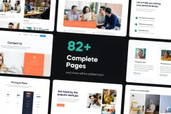 Whiter - Landing Page UI Kit