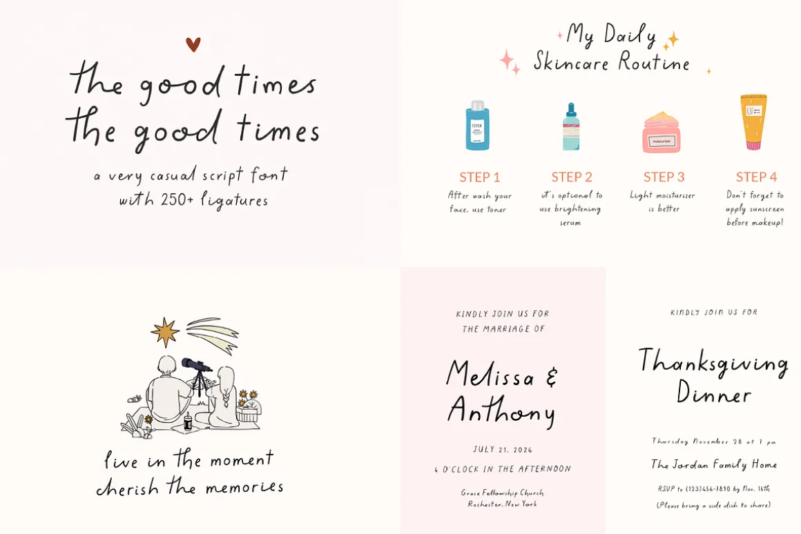 Whole Shop Font Bundle Kaya Fonts