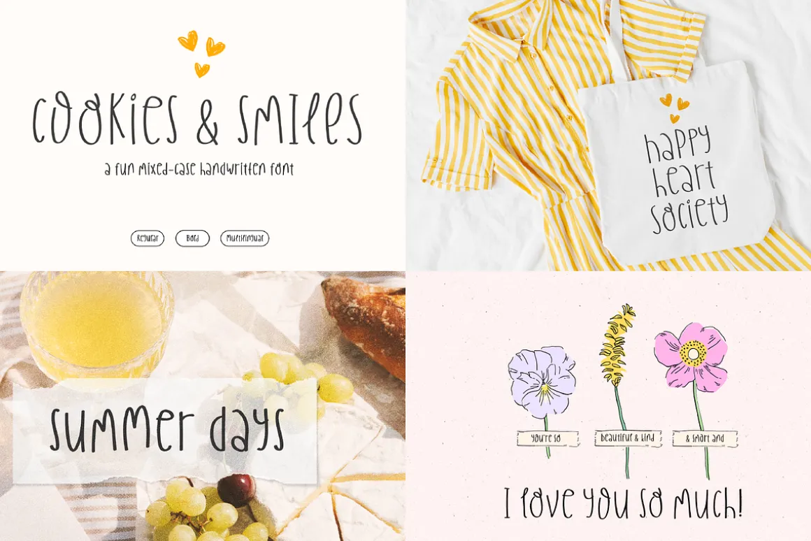 Whole Shop Font Bundle Kaya Fonts