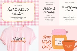 Whole Shop Font Bundle Kaya Fonts