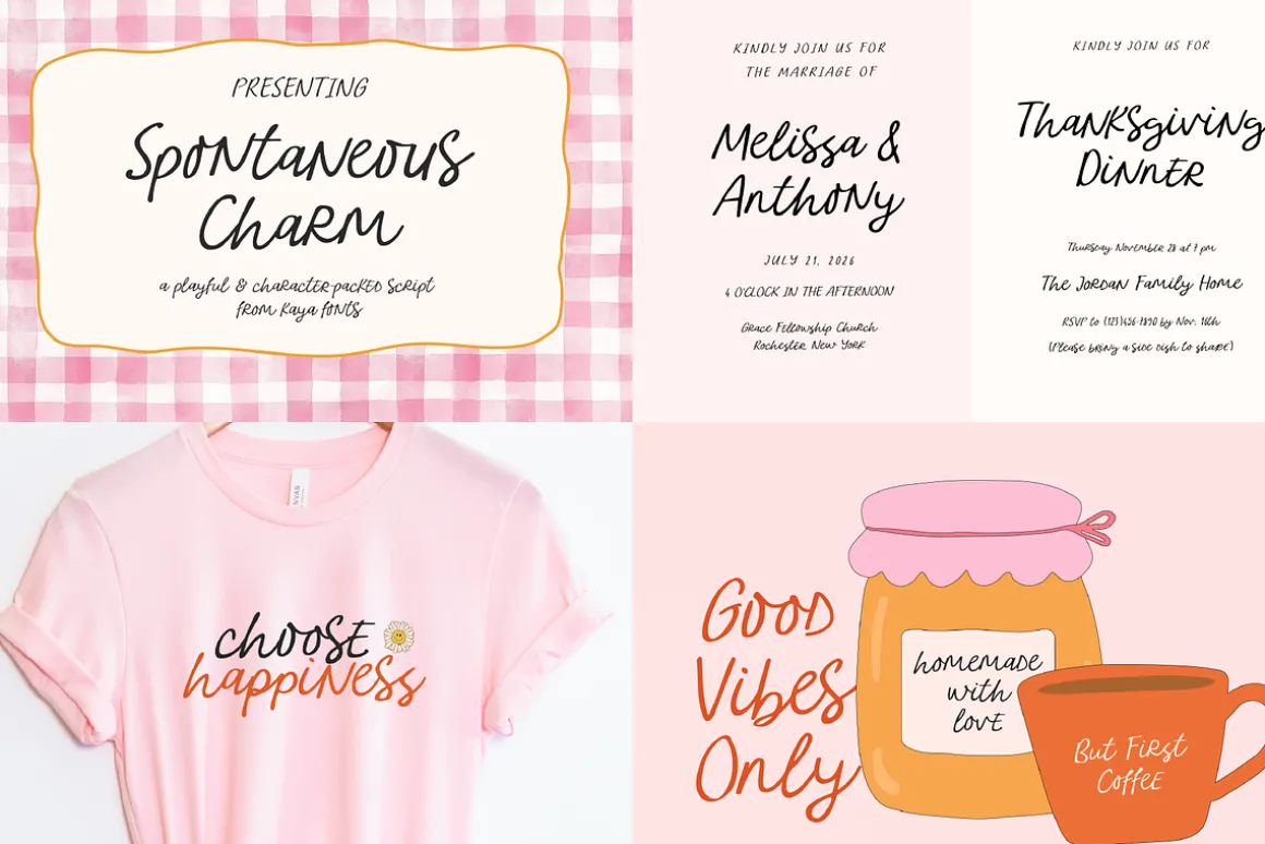 Whole Shop Font Bundle Kaya Fonts