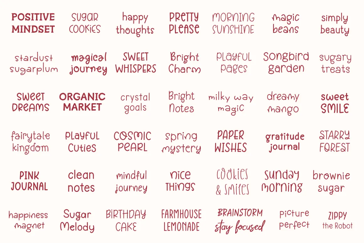 Whole Shop Font Bundle Kaya Fonts