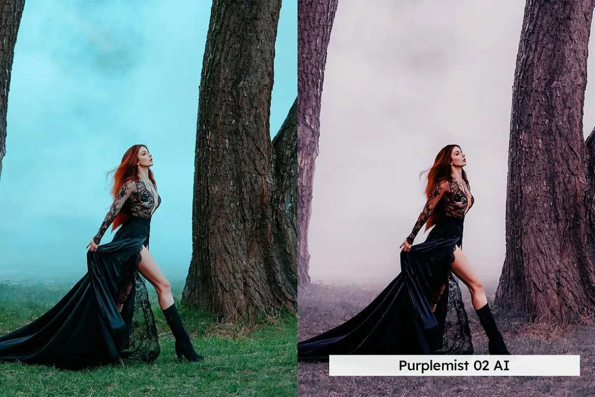 20 Wicked Purple Lightroom Presets