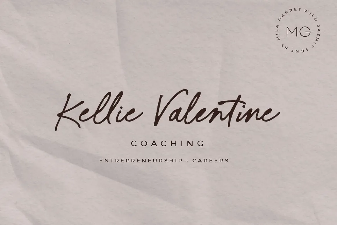 Wild Jasmine Signature Logo Script