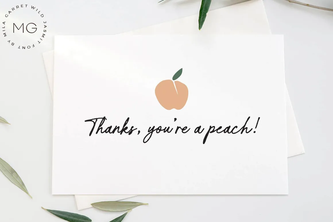 Wild Jasmine Signature Logo Script