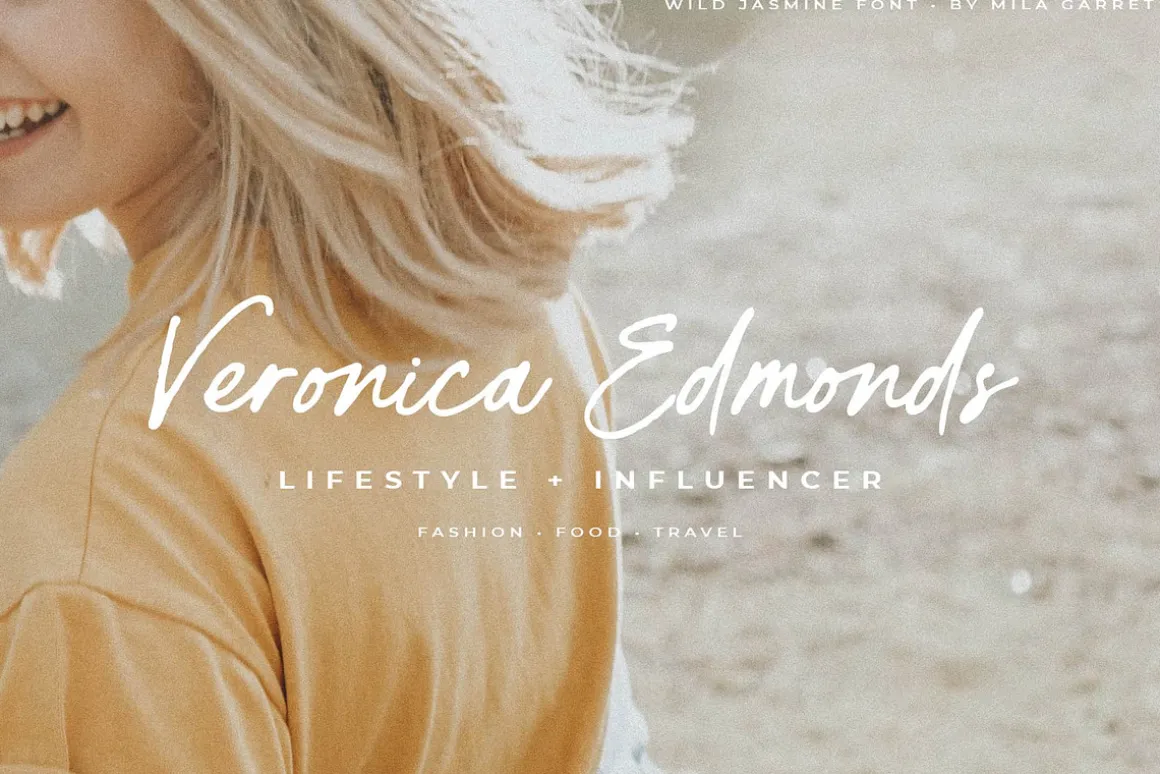 Wild Jasmine Signature Logo Script
