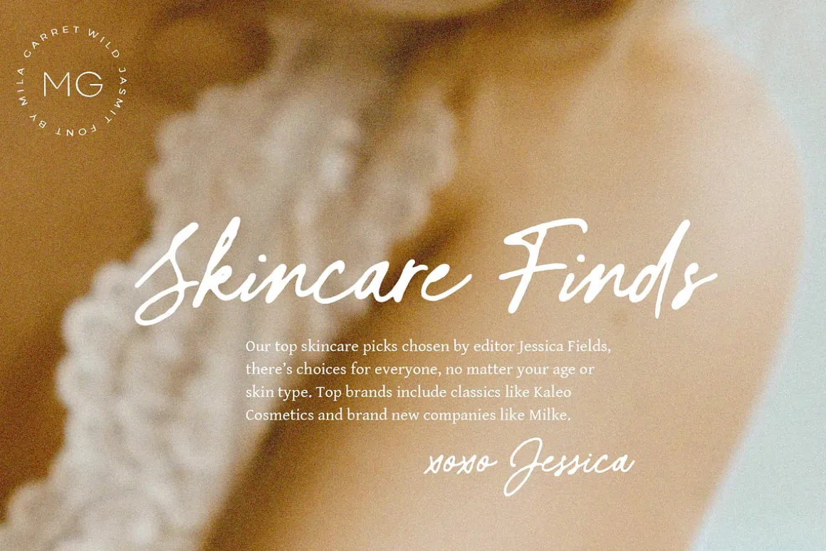 Wild Jasmine Signature Logo Script