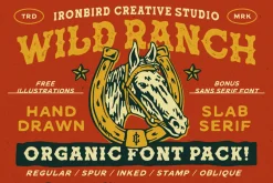 Wild Ranch - Font Pack & Extras!