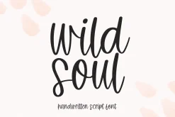 Wild Soul | Boho Script Font