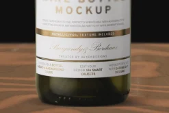 Wine Bottle Mockup