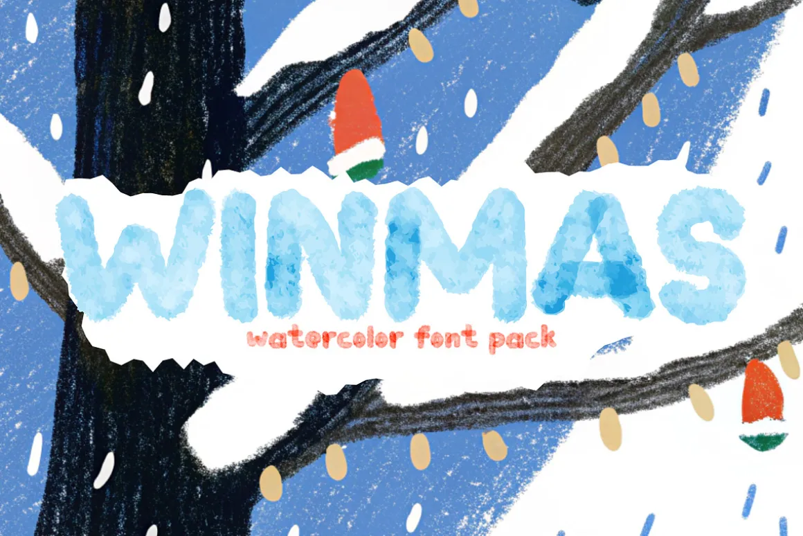 Winmas. OTF SVG Color family.