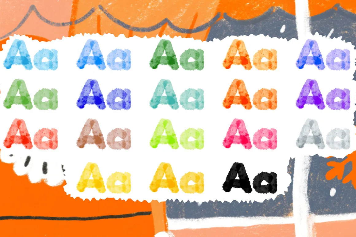 Winmas. OTF SVG Color family.
