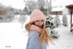 Winter Snowflakes Overlays Photoshop