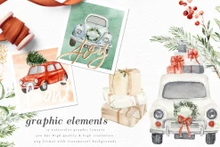 Winter Graphic Set-Christmas