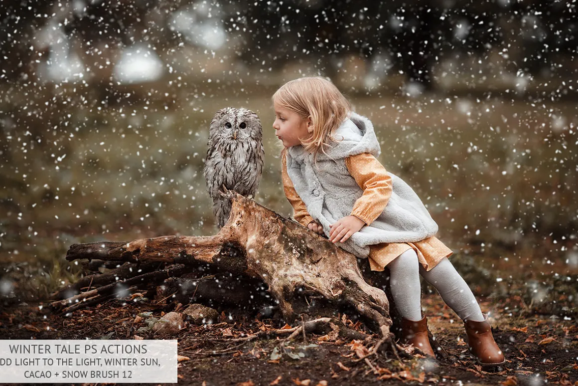 Winter Tale Photoshop Actions