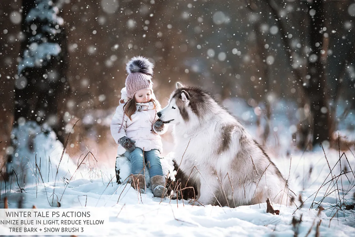 Winter Tale Photoshop Actions