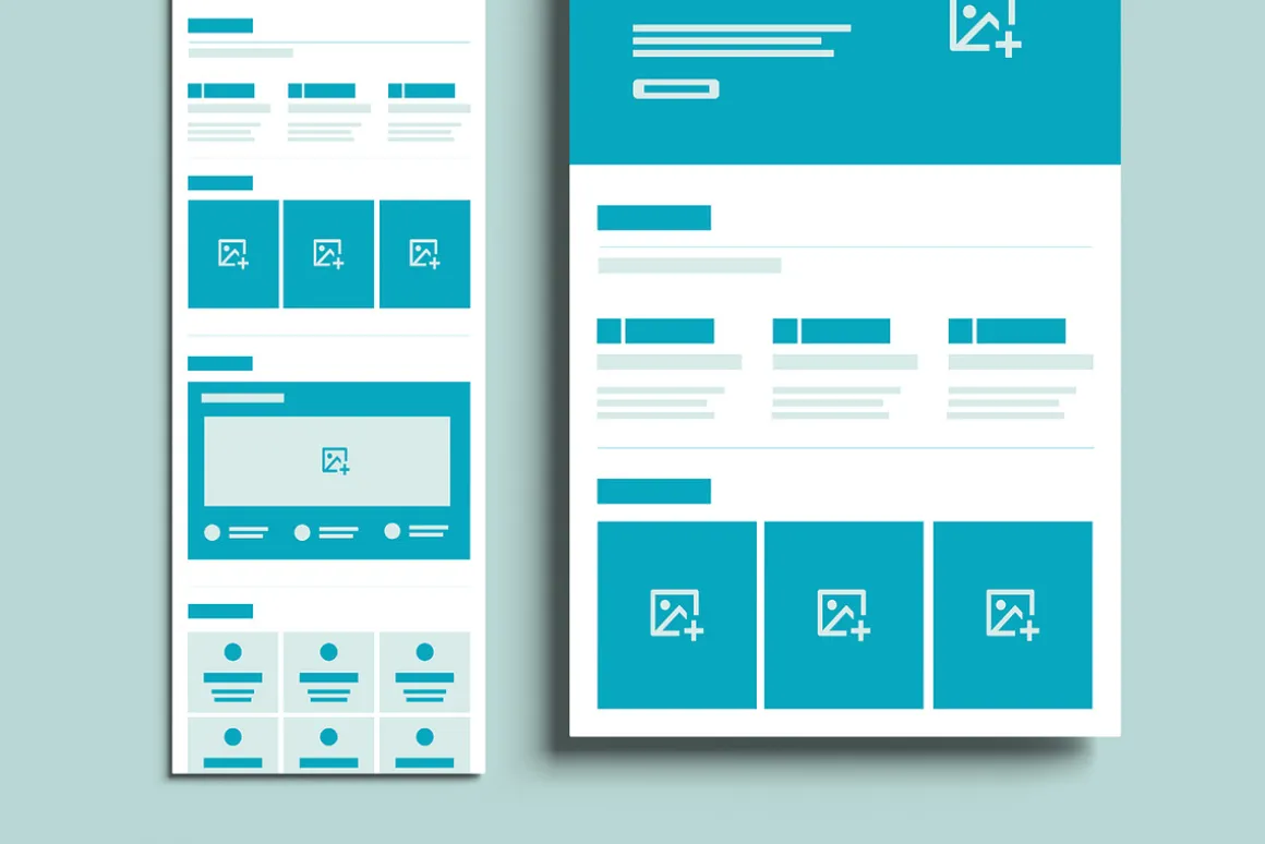 Wireframe Eommerce Product Page