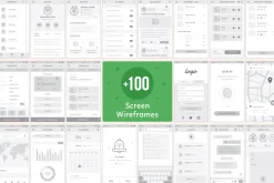 Wireframes and Sitemaps Bundle