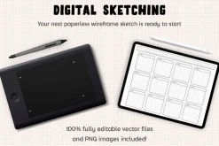Wireframes and Sitemaps Bundle