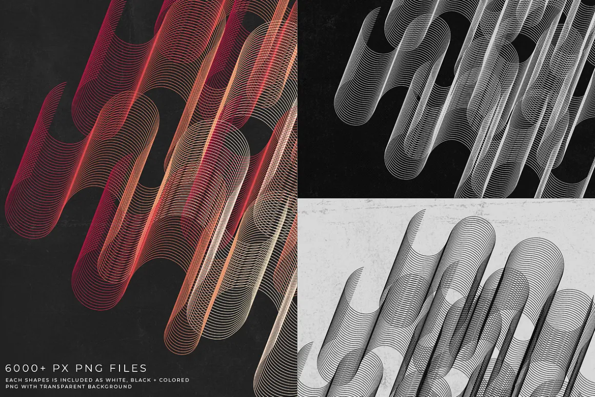 50 Wireframe Shapes Vol.2