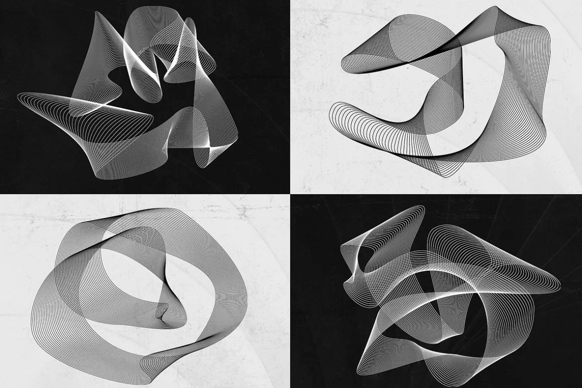 50 Wireframe Shapes Vol.2