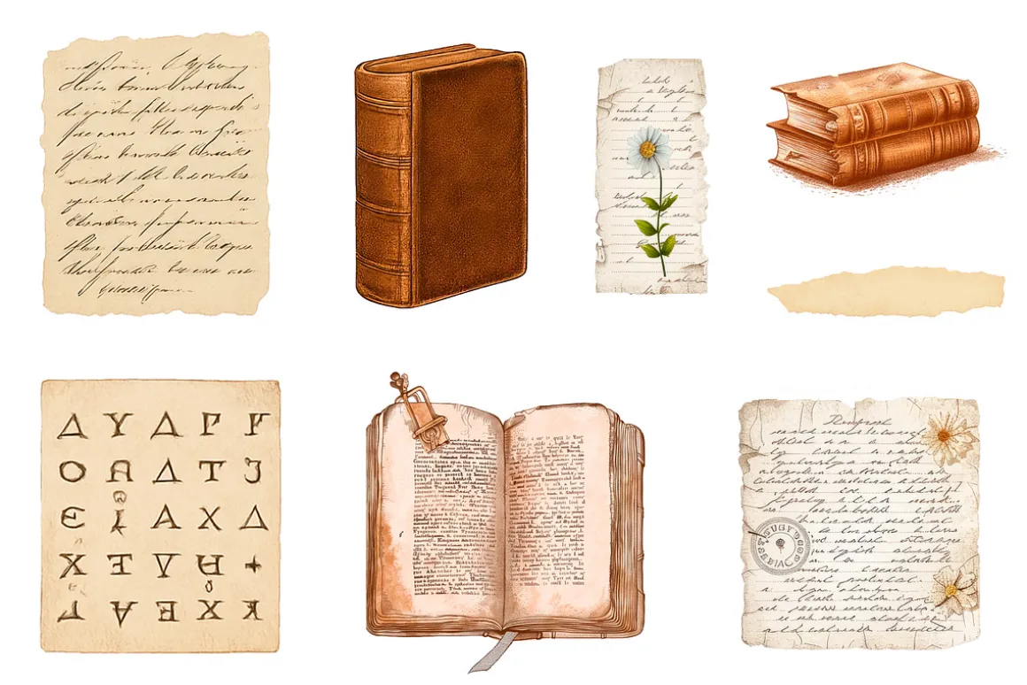 Witchy Botanica Collage Kit