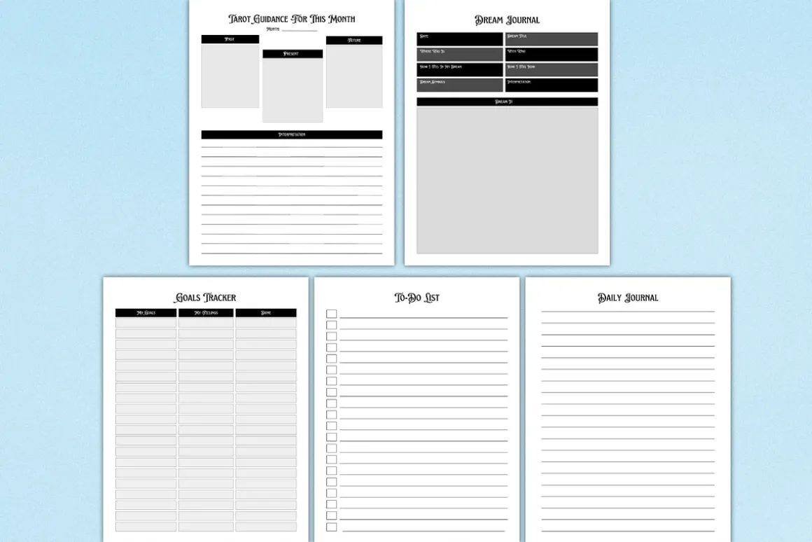 2026 Witchy Planner For Canva