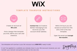 Wix Website Template Azalea Finley