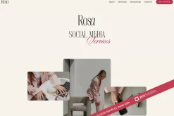 WIX Studio Rosa Website Services