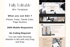 Wix Website Template