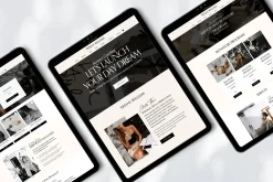 Wix Website template coach