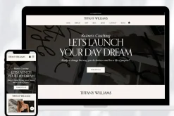 Wix Website template coach