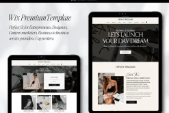 Wix Website template coach