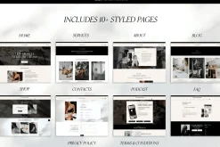 Wix Website template coach