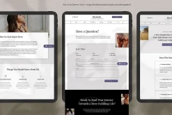 WIX Website Template For Coaches