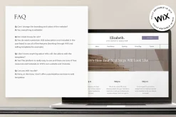 WIX Website Template For Coaches