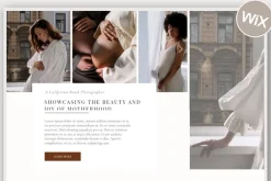 Wix Website Template | Mommy Muse