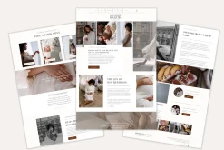 Wix Website Template | Mommy Muse