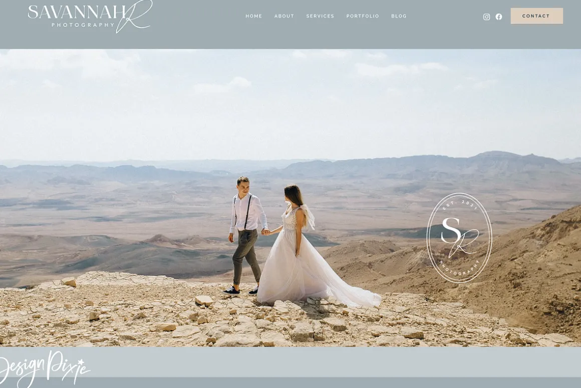 Wix Website Template Photographer