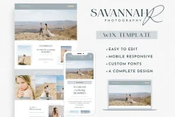 Wix Website Template Photographer