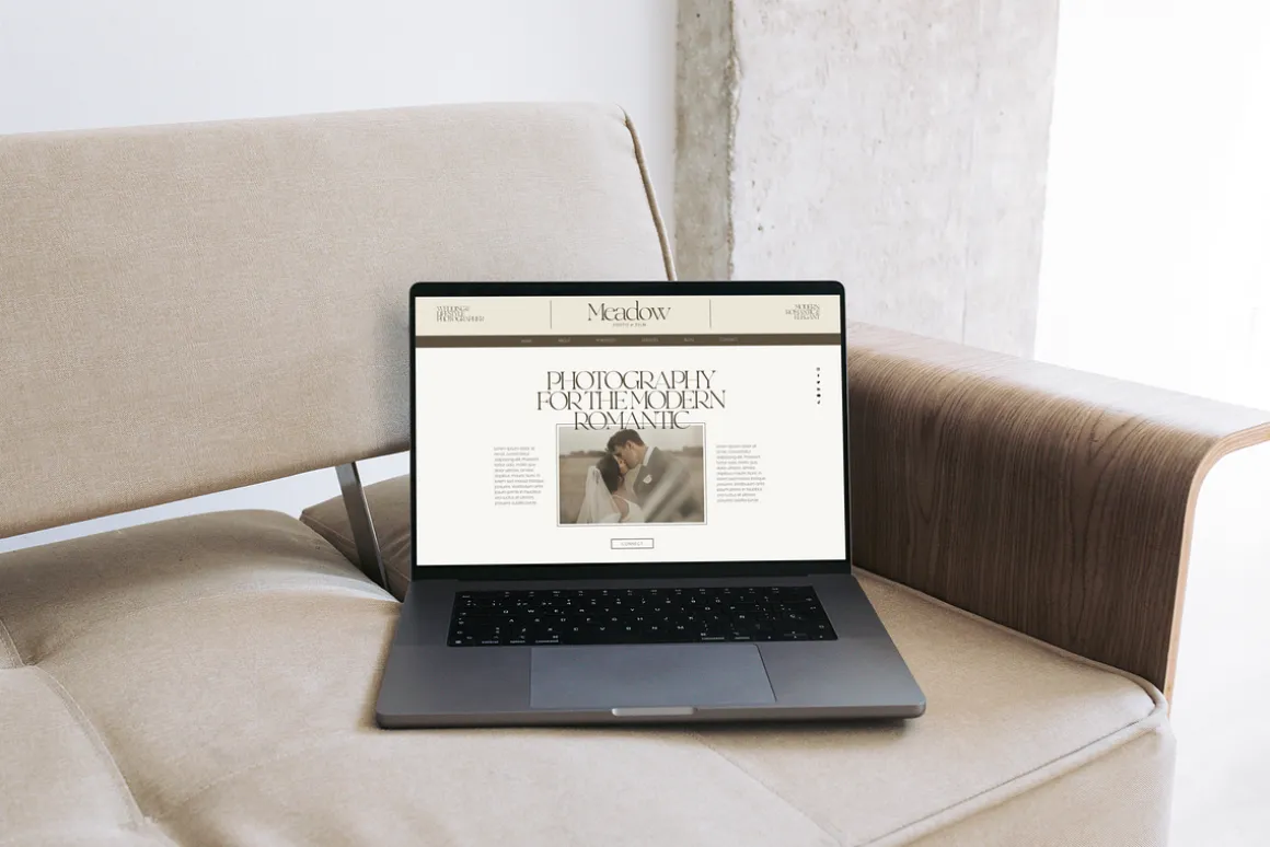 Wix Website Template Photography